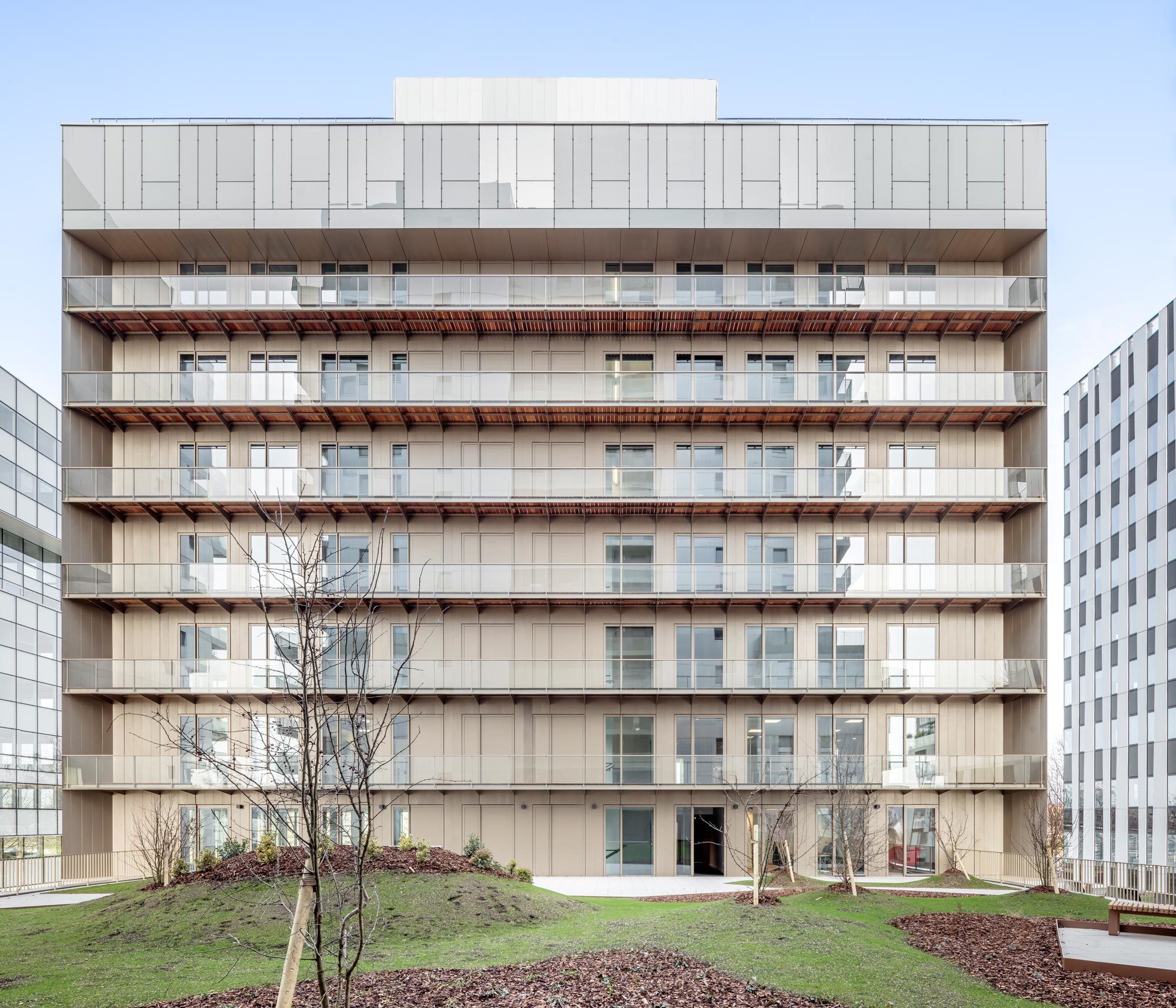 Strasbourg, Nexity, Balcons, Archipel, HGA – Hubert Godet Architectes